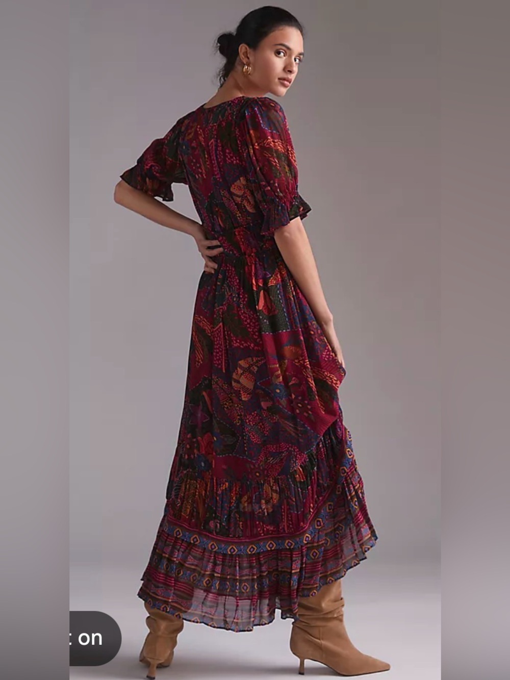 Anthropologie Farm Rio Floral Maxi Dress - Picture 2 of 4